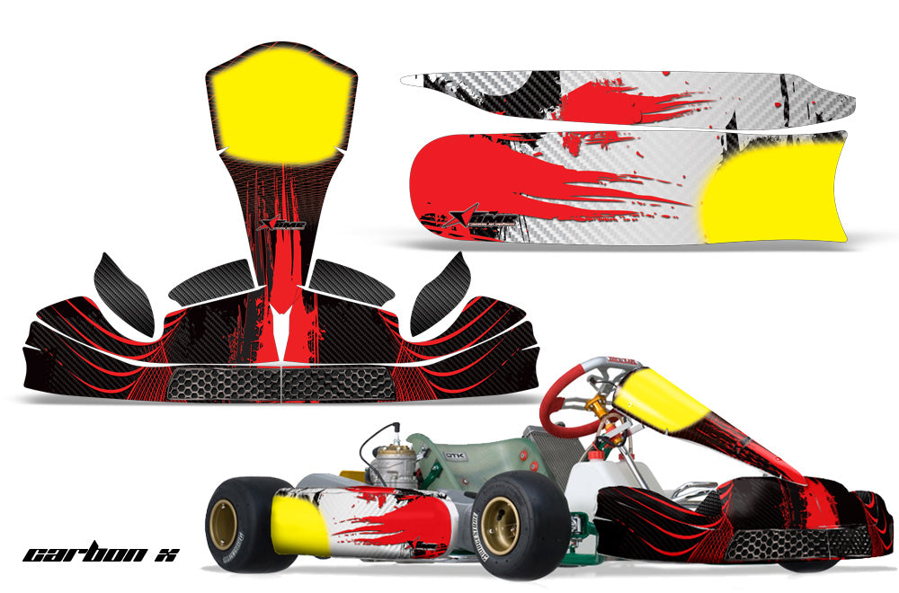 Tony Kart M4 Carene (Through 2016) - Kart Graphic Decal Kit