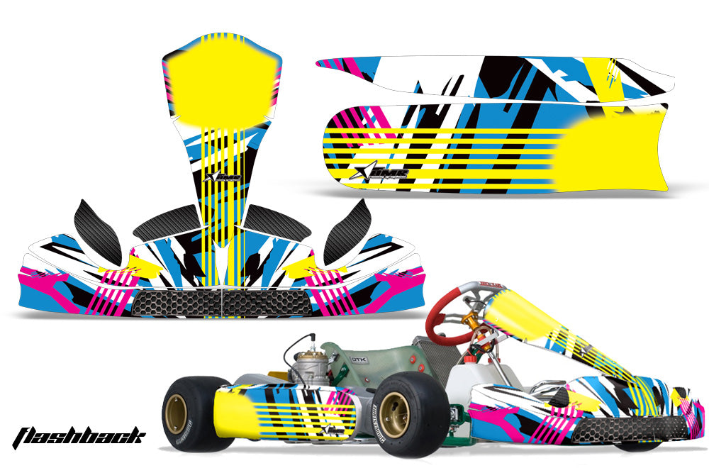 Tony Kart M4 Carene (Through 2016) - Kart Graphic Decal Kit