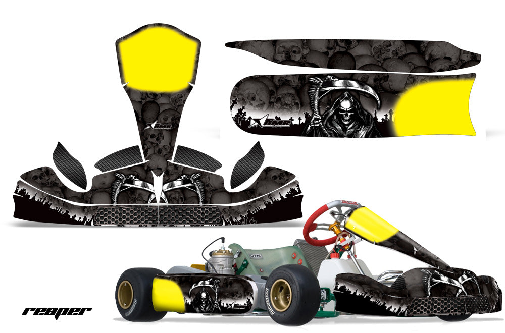 Tony Kart M4 Carene (Through 2016) - Kart Graphic Decal Kit