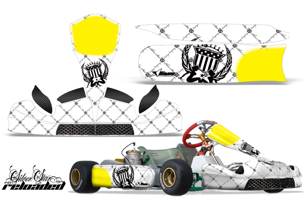 Tony Kart M4 Carene (Through 2016) - Kart Graphic Decal Kit