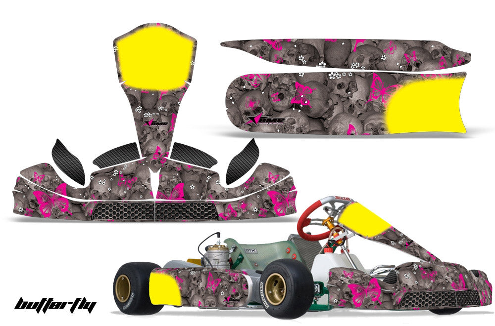 Tony Kart M4 Carene (Through 2016) - Kart Graphic Decal Kit