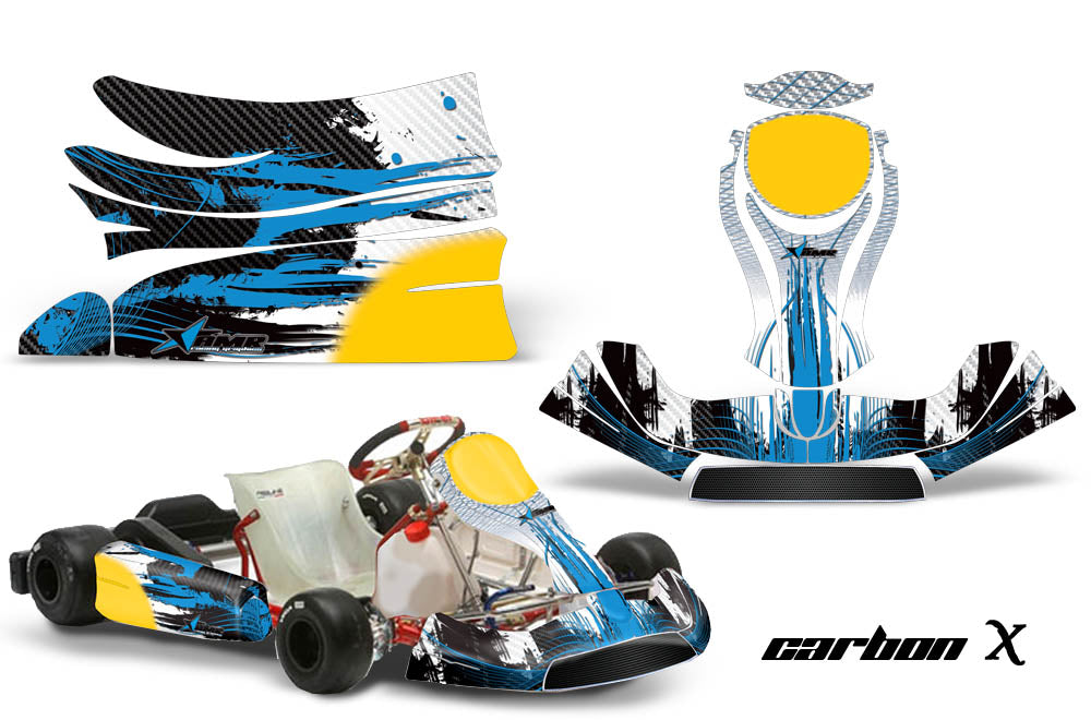 KG Freeline Birel Cadet - Kart Graphic Decal Kit