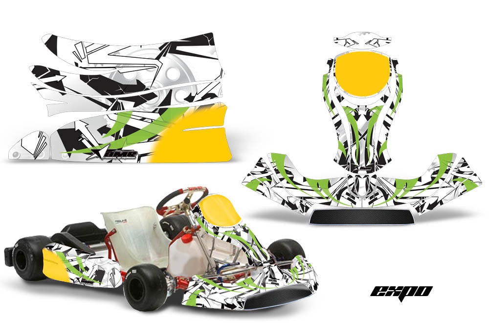 KG Freeline Birel Cadet - Kart Graphic Decal Kit