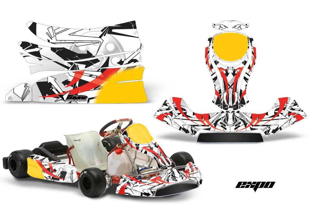 KG Freeline Birel Cadet - Kart Graphic Decal Kit