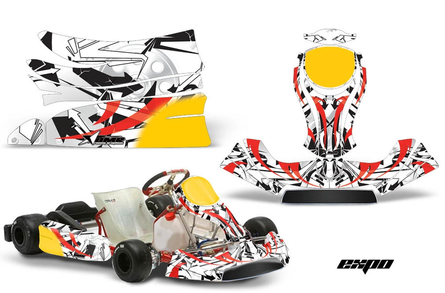 KG Freeline Birel Cadet - Kart Graphic Decal Kit