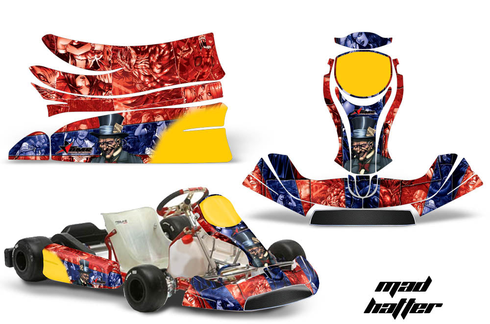 KG Freeline Birel Cadet - Kart Graphic Decal Kit