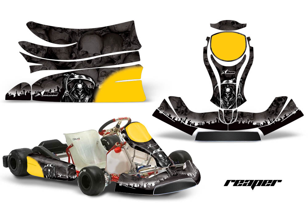 KG Freeline Birel Cadet - Kart Graphic Decal Kit