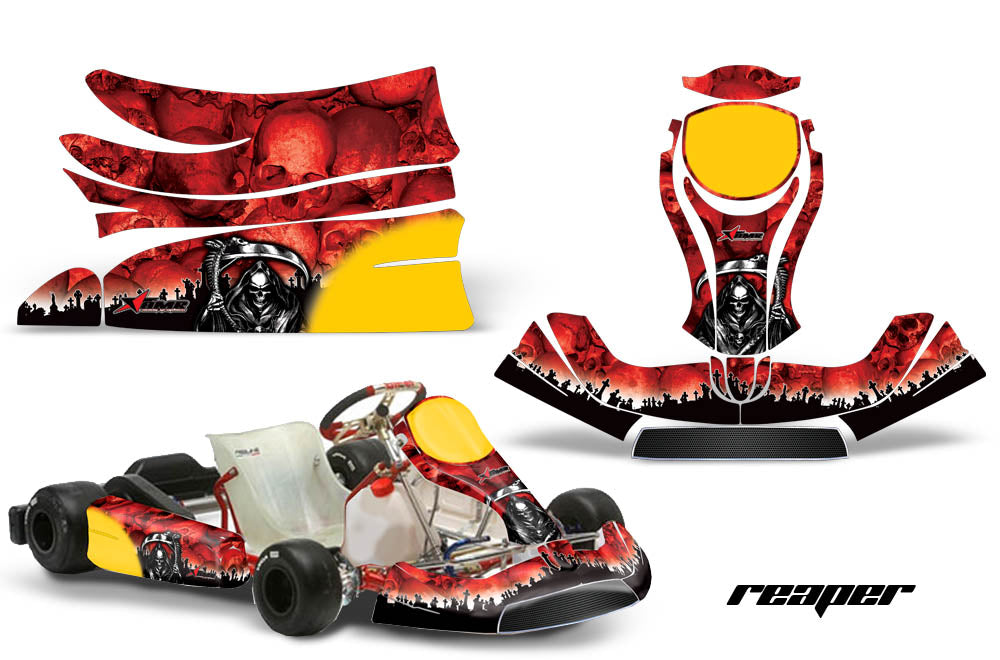KG Freeline Birel Cadet - Kart Graphic Decal Kit