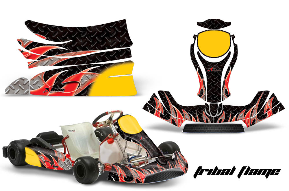 KG Freeline Birel Cadet - Kart Graphic Decal Kit