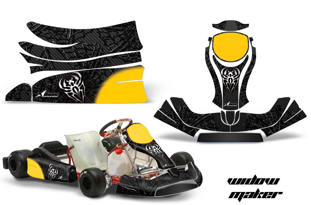 KG Freeline Birel Cadet - Kart Graphic Decal Kit