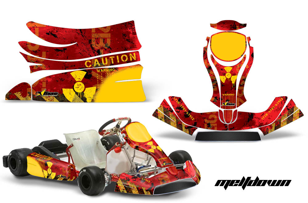 KG Freeline Birel Cadet - Kart Graphic Decal Kit