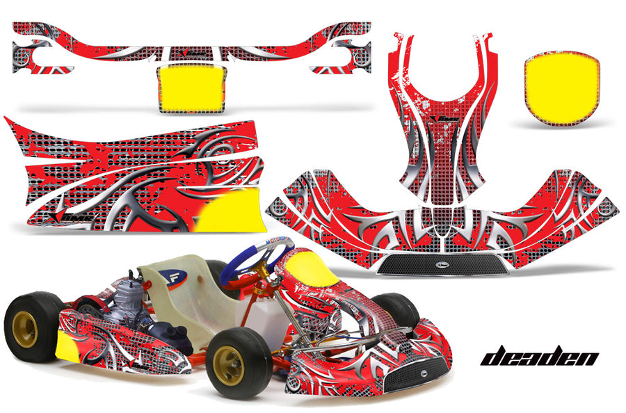 KG Freeline Birel   - Kart Graphic Decal Kit