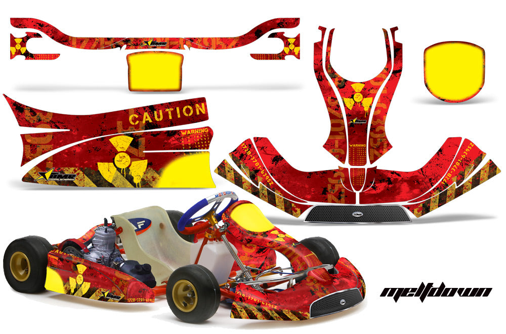 KG Freeline Birel   - Kart Graphic Decal Kit