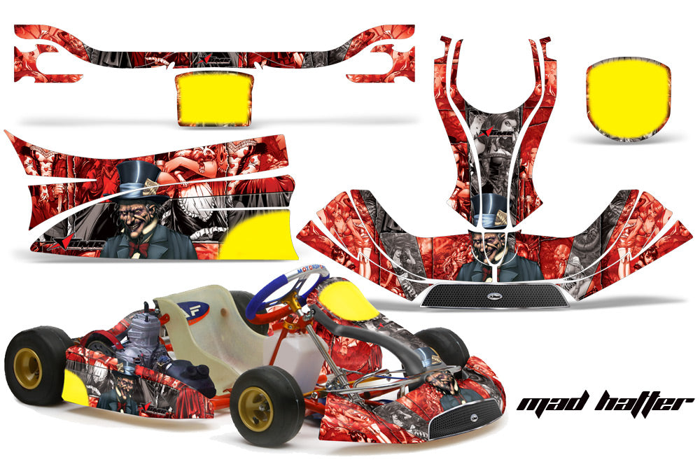 KG Freeline Birel   - Kart Graphic Decal Kit
