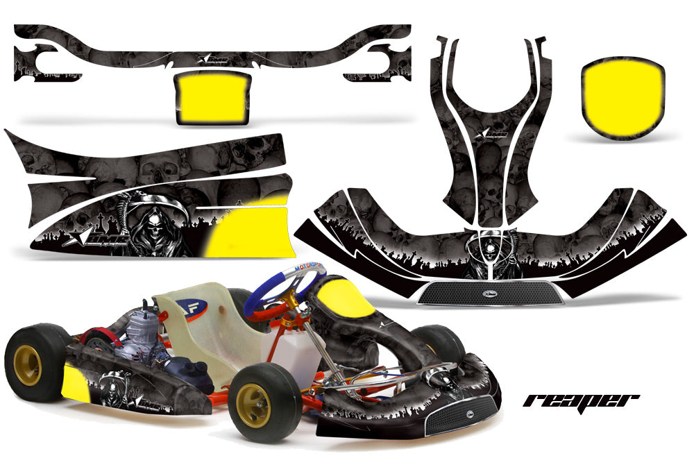 KG Freeline Birel   - Kart Graphic Decal Kit