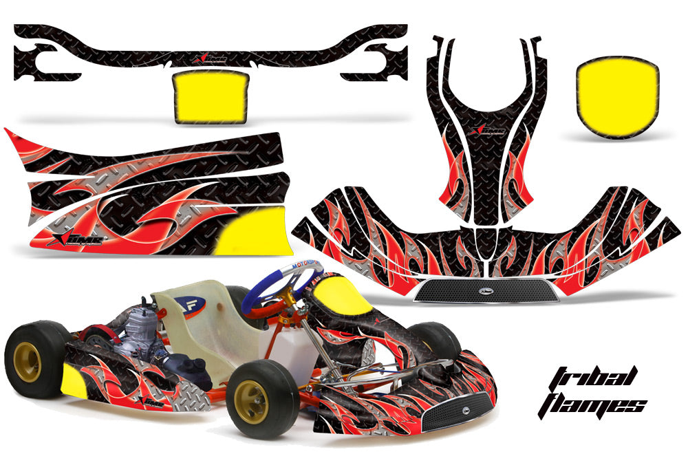 KG Freeline Birel   - Kart Graphic Decal Kit