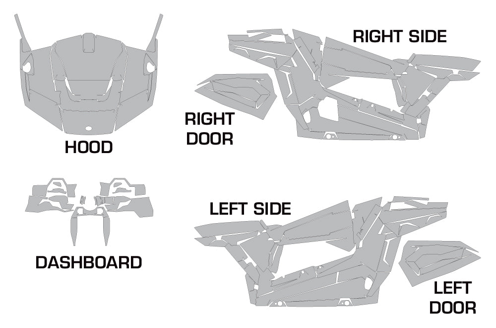 Polaris RZR 900S/1000S Graphics (2015 & 2020)