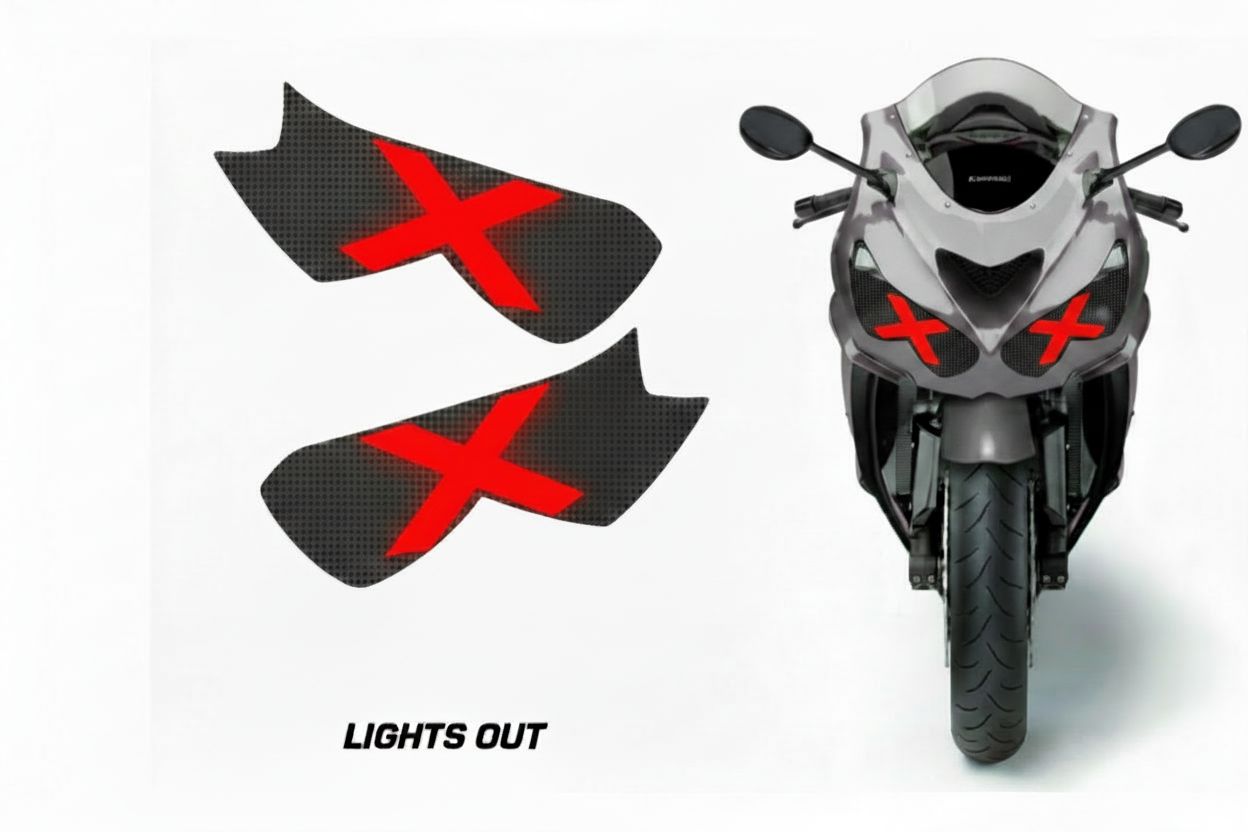 Lights Out - Gray Bike