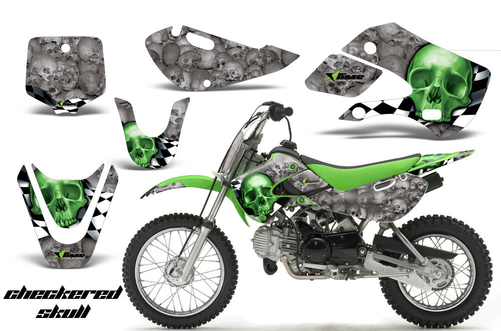 Kawasaki KLX 110 Graphics Over 100 Designs to Choose From Invision Artworks Powersports Graphics
