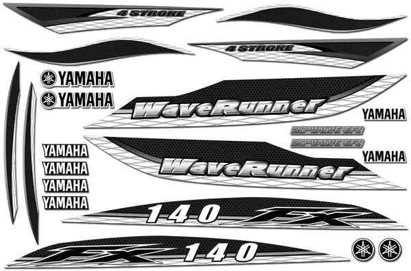 Yamaha FX 140 CA Wave Runner Accent Graphics 2003 - Invision Artworks ...