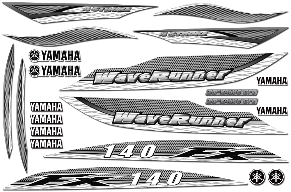 Yamaha FX 140 CA WaveRunner Accent Graphics 2002-2004