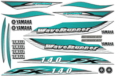 Yamaha FX 140 CA Wave Runner Accent Graphics 2003