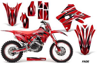 Fade - RED design (Shown with Number Plates)