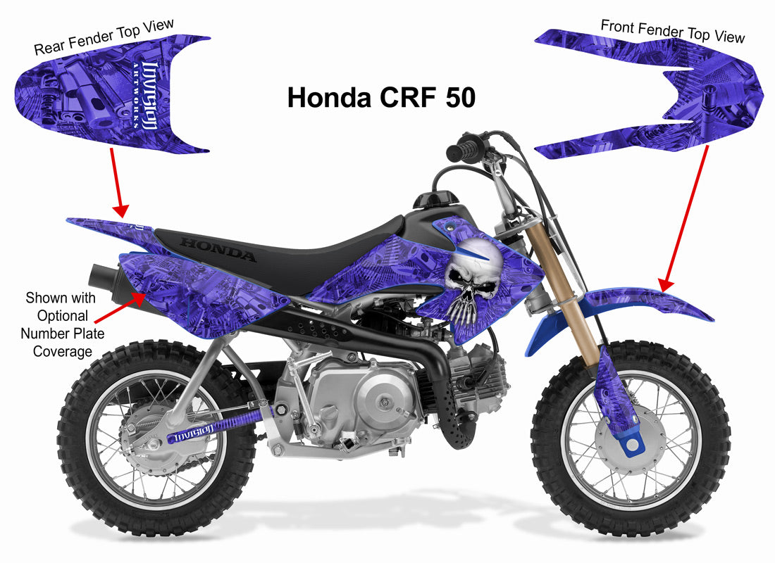 CRF 50 Graphics - Arsenal - Purple