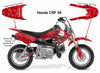 CRF 50 Graphics - Arsenal - Red