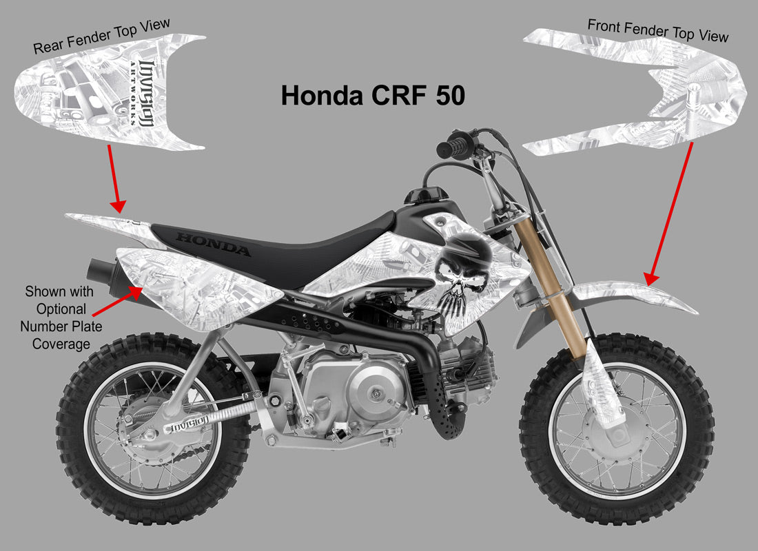 CRF 50 Graphics - Arsenal - White