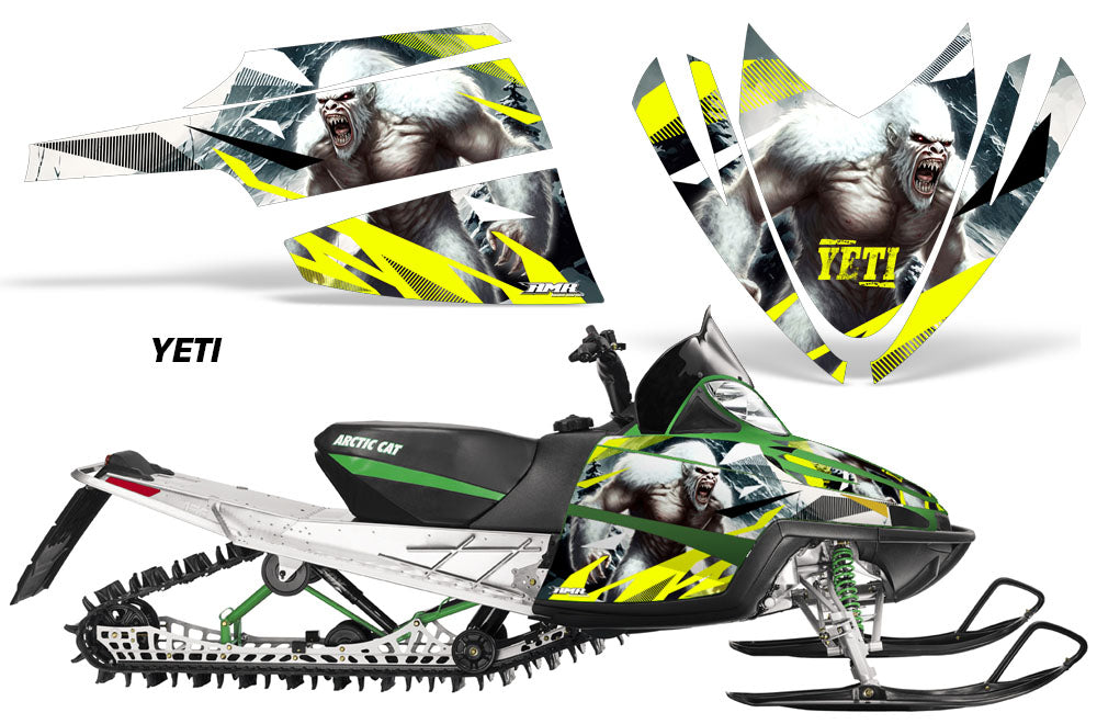 ARCTIC CAT M Series/Crossfire Sled Snowmobile Graphics Decal Kit - Invision  Artworks Powersports Graphics