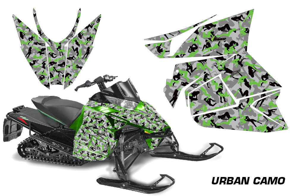 Urban Girl Camo - GREEN Design