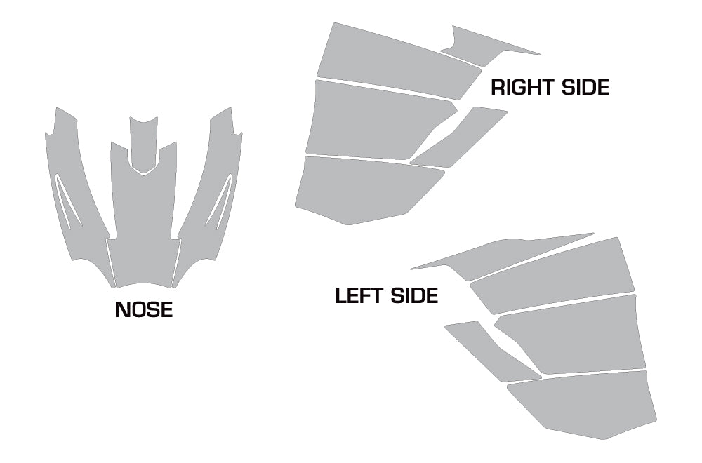 ARCTIC CAT Sno Pro Race 600 / 500 Sled Graphics