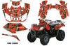 Arctic Cat Utility 250 ATV Quad Graphic Kit 2006-2009