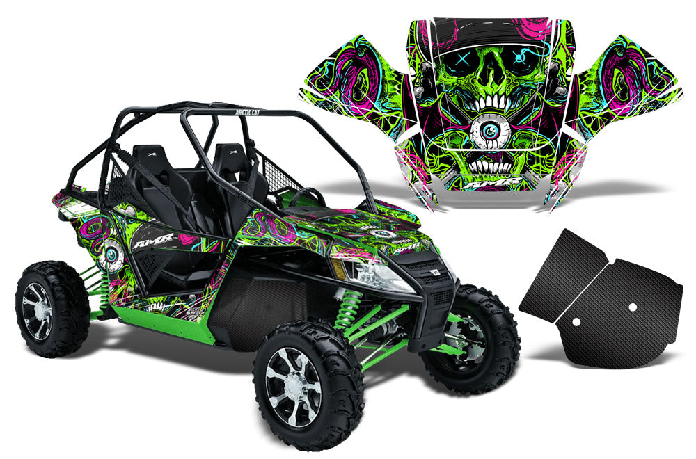 Arctic Cat Wildcat 1000 Graphics w/ Rock Guards
