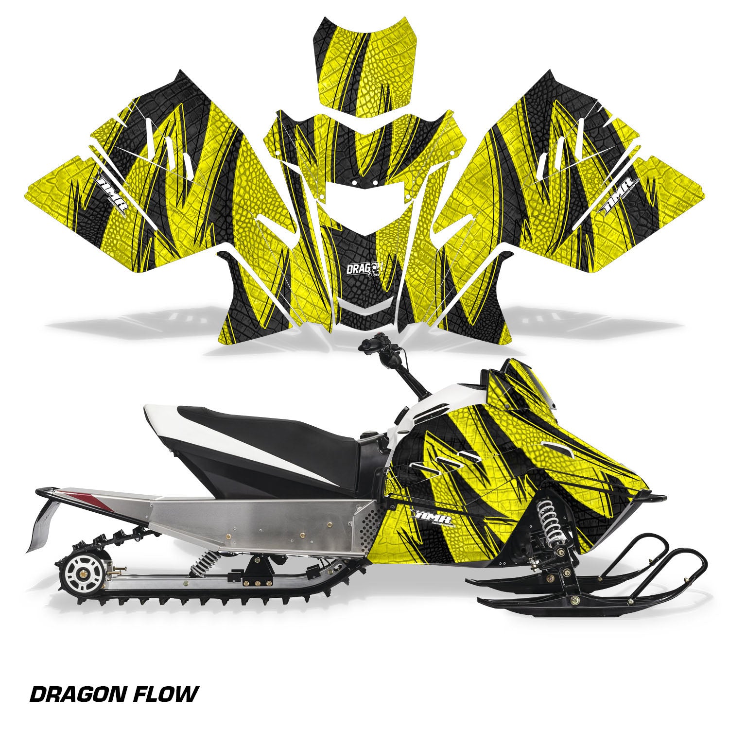 Dragon Flow - Yellow Design