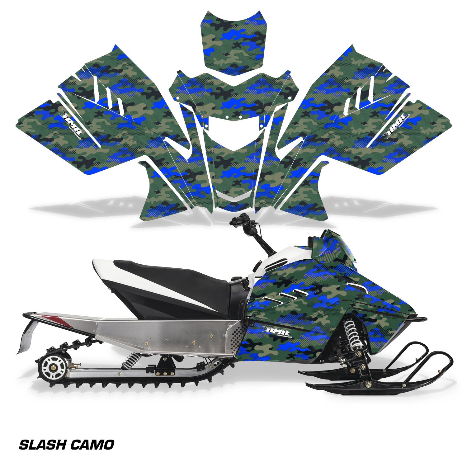 Slash Camo - Blue Design