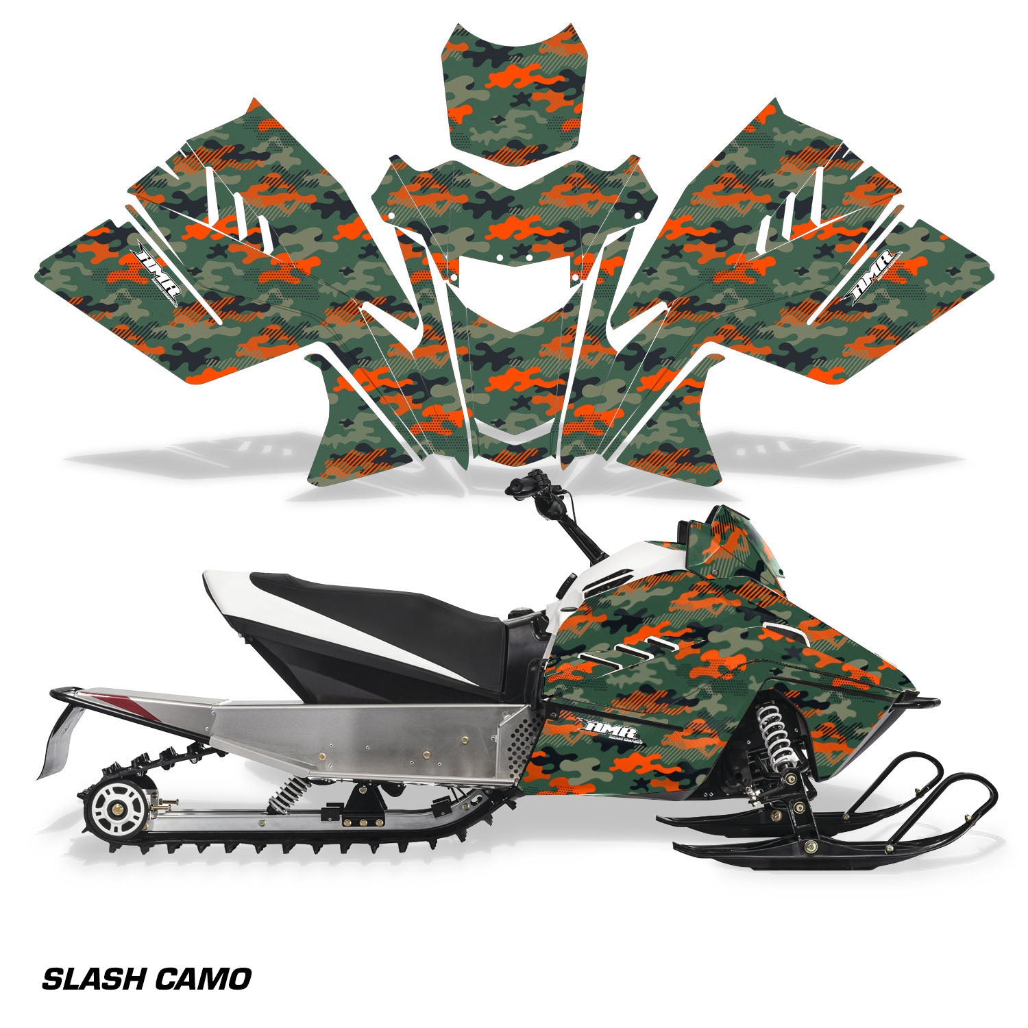 Slash Camo - Orange Design