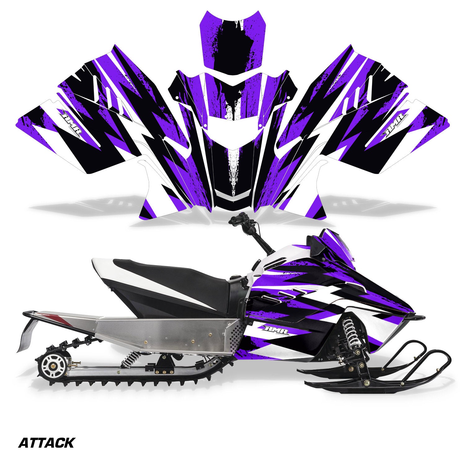 Attack - Purple Design