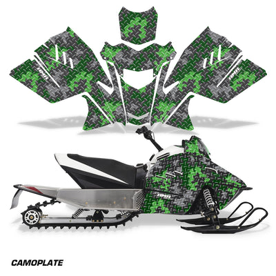 Camo Plate - Green Design