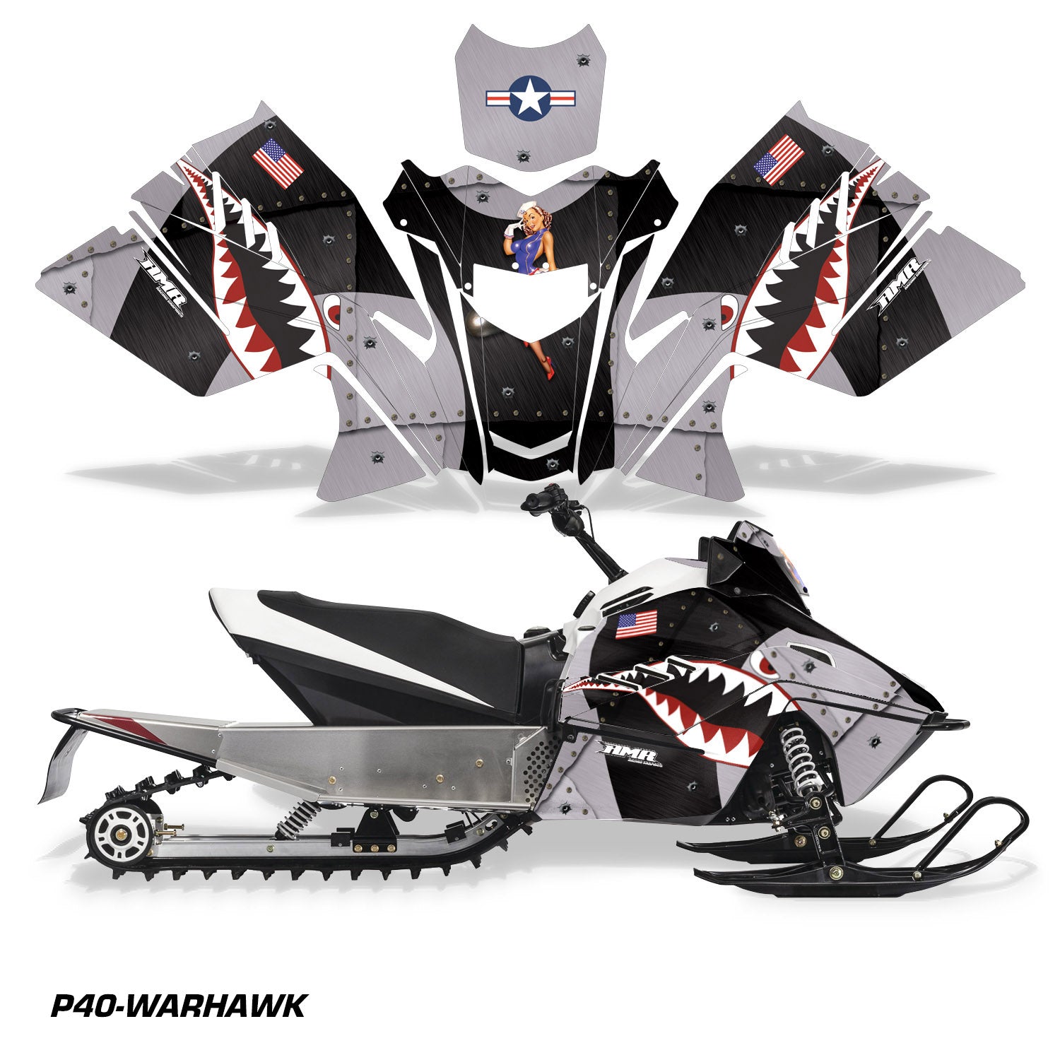 P40 Warhawk - Black Design