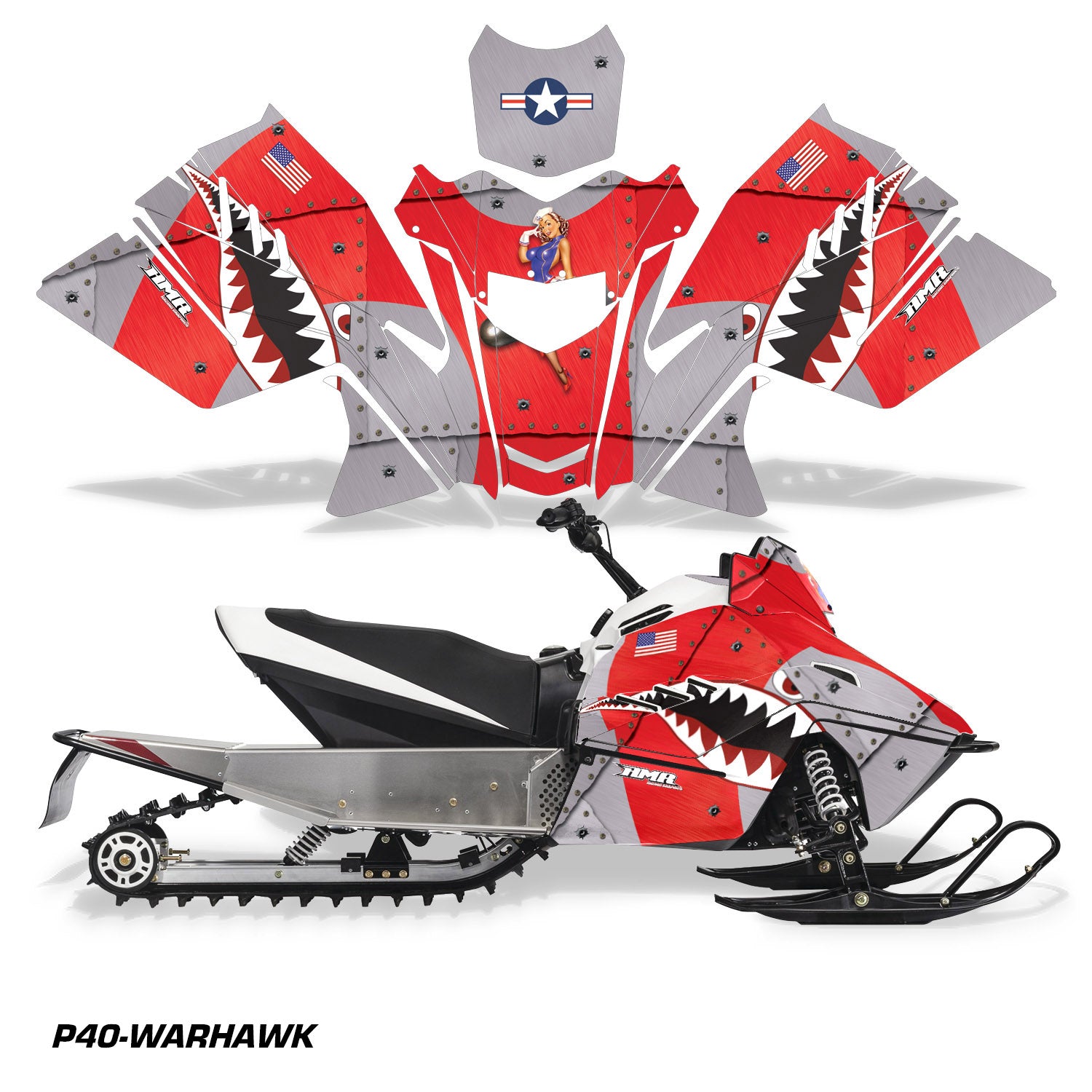 P40 Warhawk - Red Design