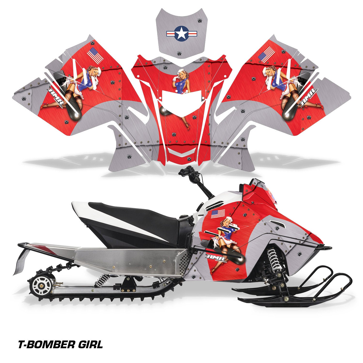 T-Bomber - Red Design