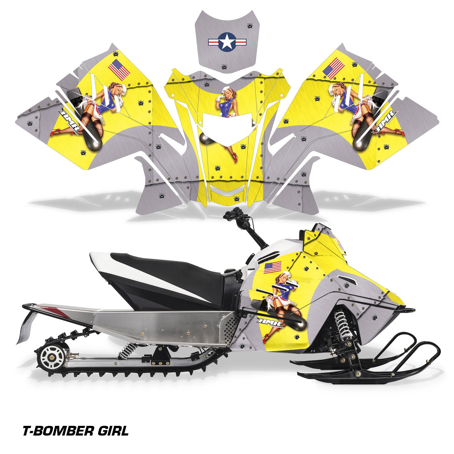 T-Bomber - Yellow Design