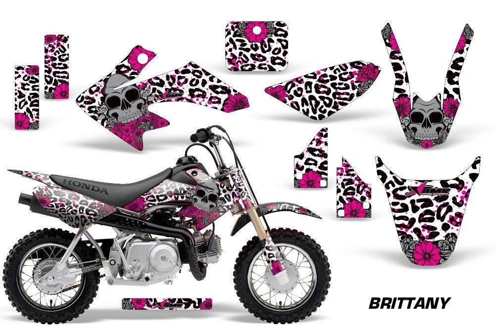 Brittany - WHITE background PINK design