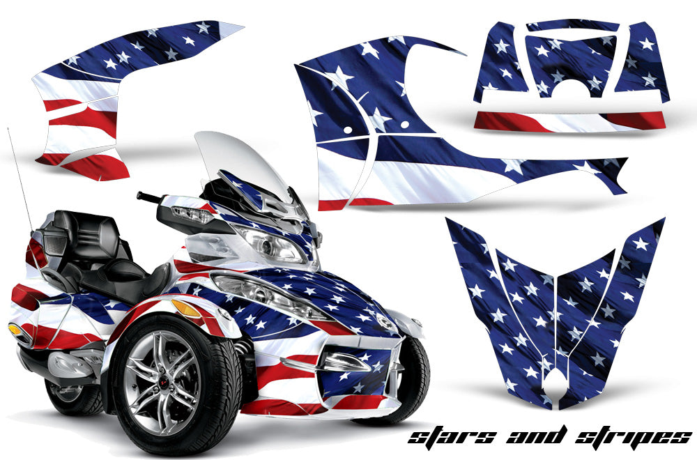 Can Am Spyder RS Graphics - Invision Artworks Powersports Graphics