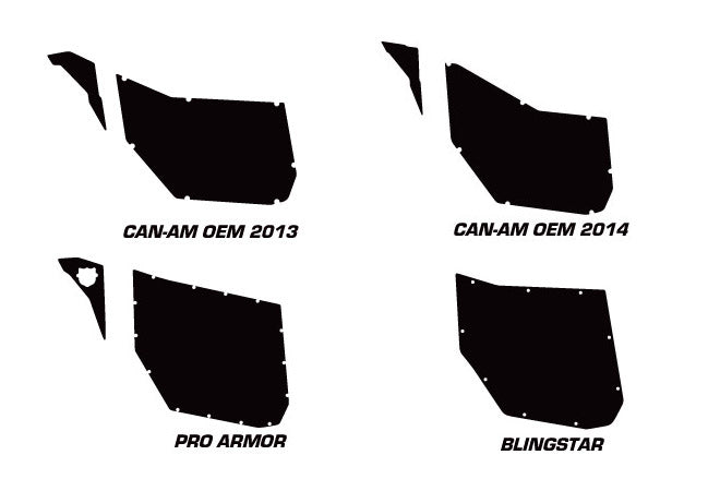 Can Am Commander 2-Door Graphics - OEM Designs