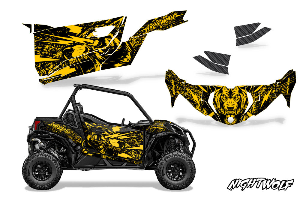 Night Wolf - YELLOW design