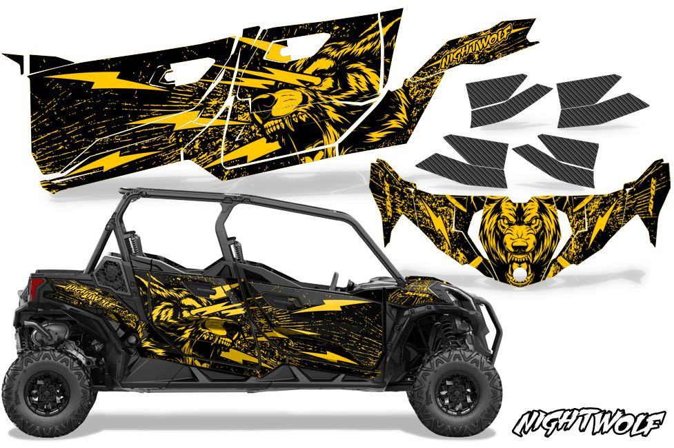 Night Wolf - YELLOW design