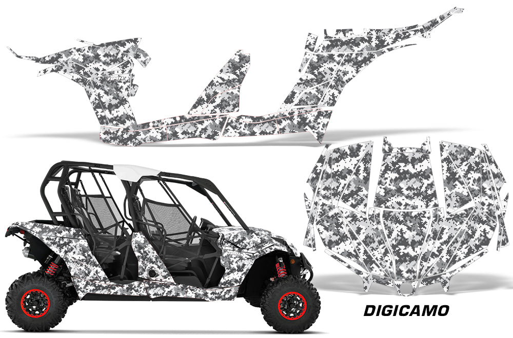 Can Am Maverick Max 4-Door ('17-'18) Complete Graphics Kit